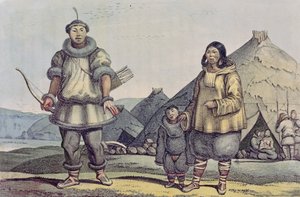 Chukchi-folk og deres hjem, fra 